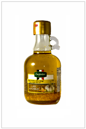 Huile d'olive à l'ail