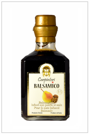Balsamique 15 ans infusé aux Poires et Noix