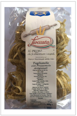 Tagliatelle aux persil artisanal