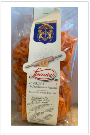 Tagliatelle aux poivrons doux artisanal