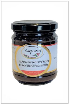 Tapenade d'olive noire (pâté d'olive)