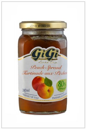 Tartinade aux pêches 80% Fruits