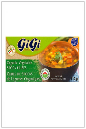 Cubes de bouillon de légumes biologique