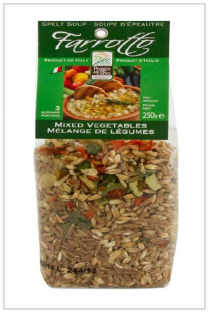 Farotto aux légumes mélangé (Épeautre et légumes)