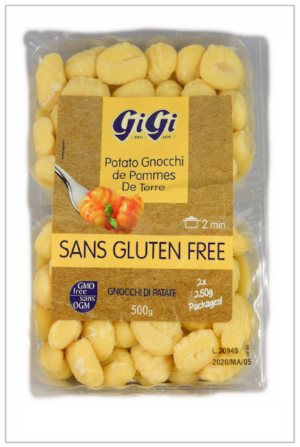 Gnocchi de pomme de terre Sans Gluten