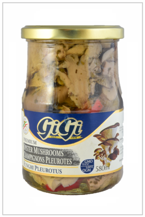 Champignons Pleurotes dans l'huile