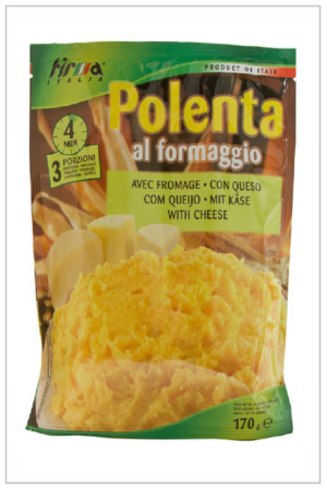 Polenta au fromage prêt à cuire