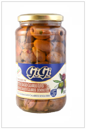 Olives Craquées Calabrese dénoyautées