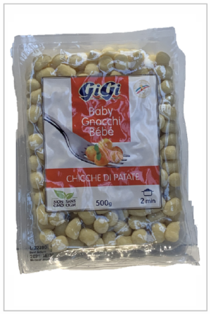 Gnocchi de pomme de terre bébé