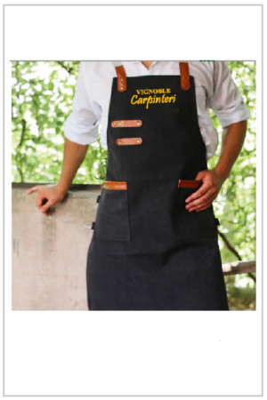 Tablier pour BBQ Noir (unisex)